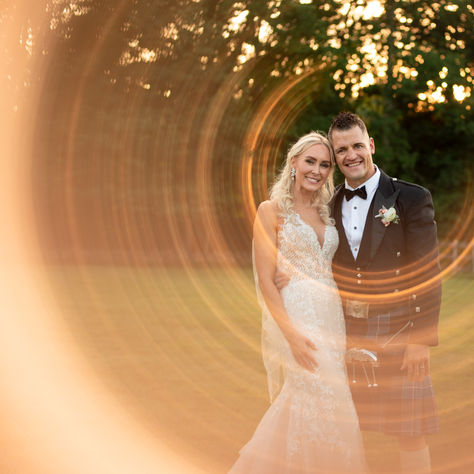 Elegant Backyard Wedding Packed with Personality in Kensington, New Hampshire