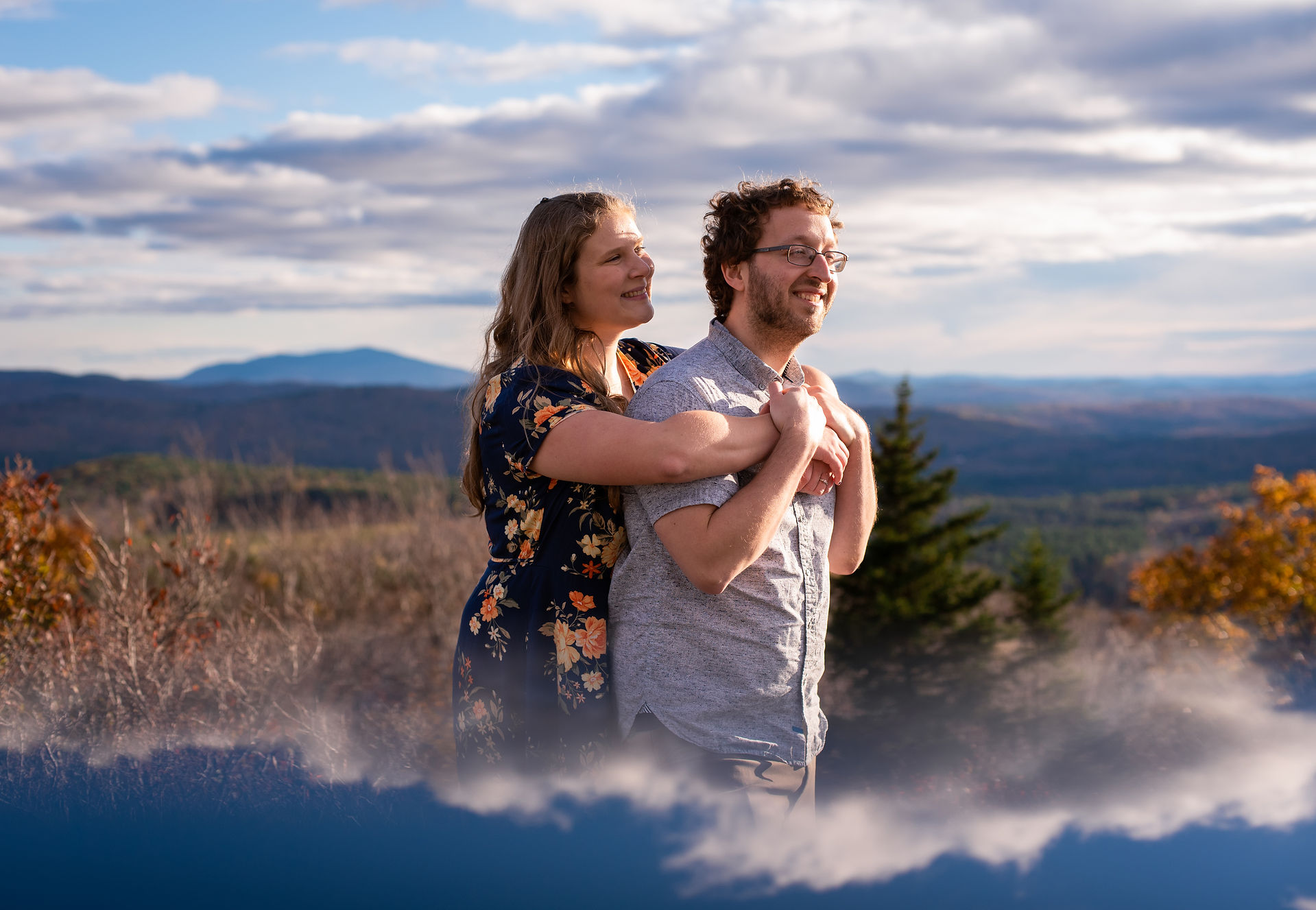 Mountain Top Engagement Session