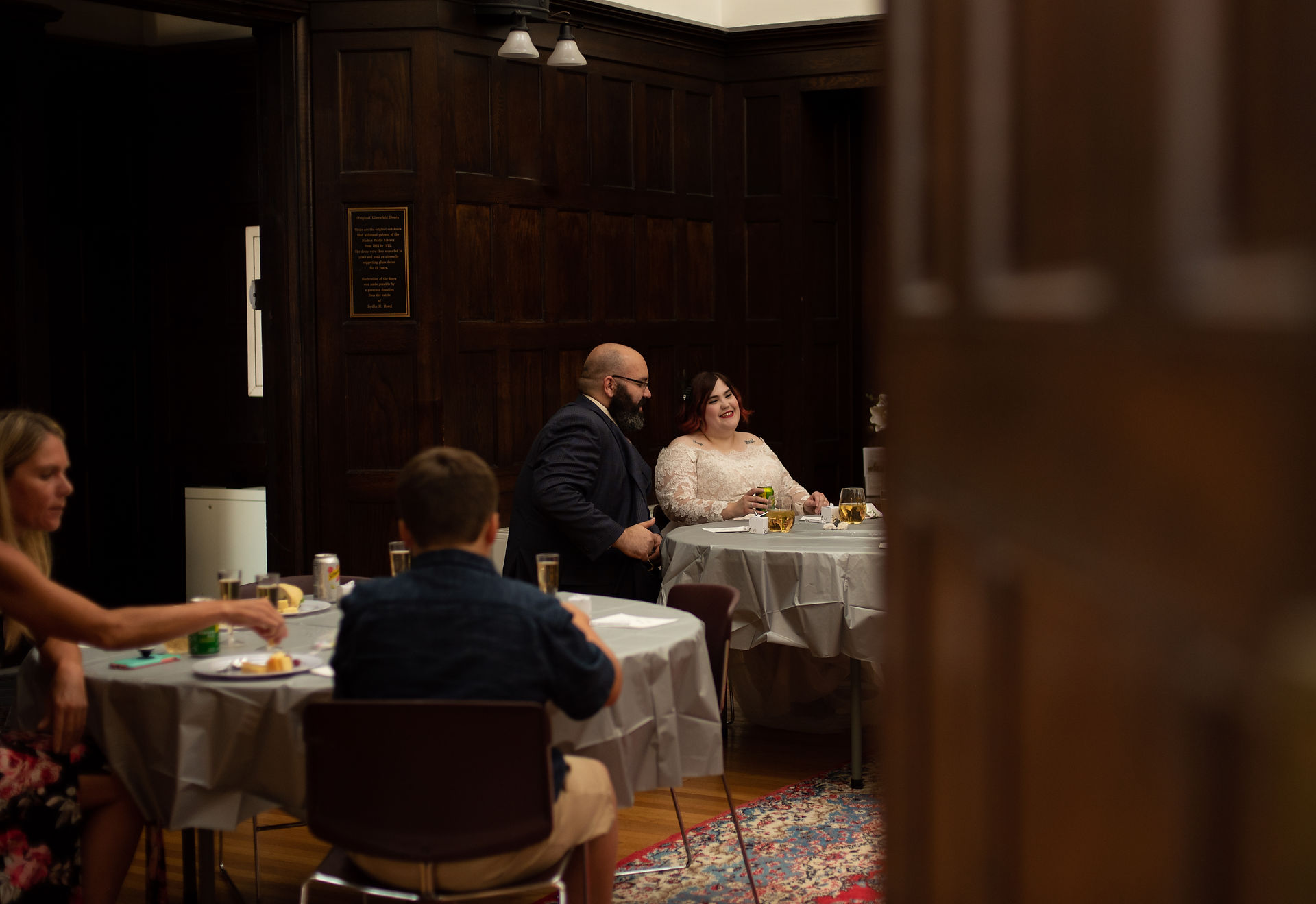 vintage, moody elopement