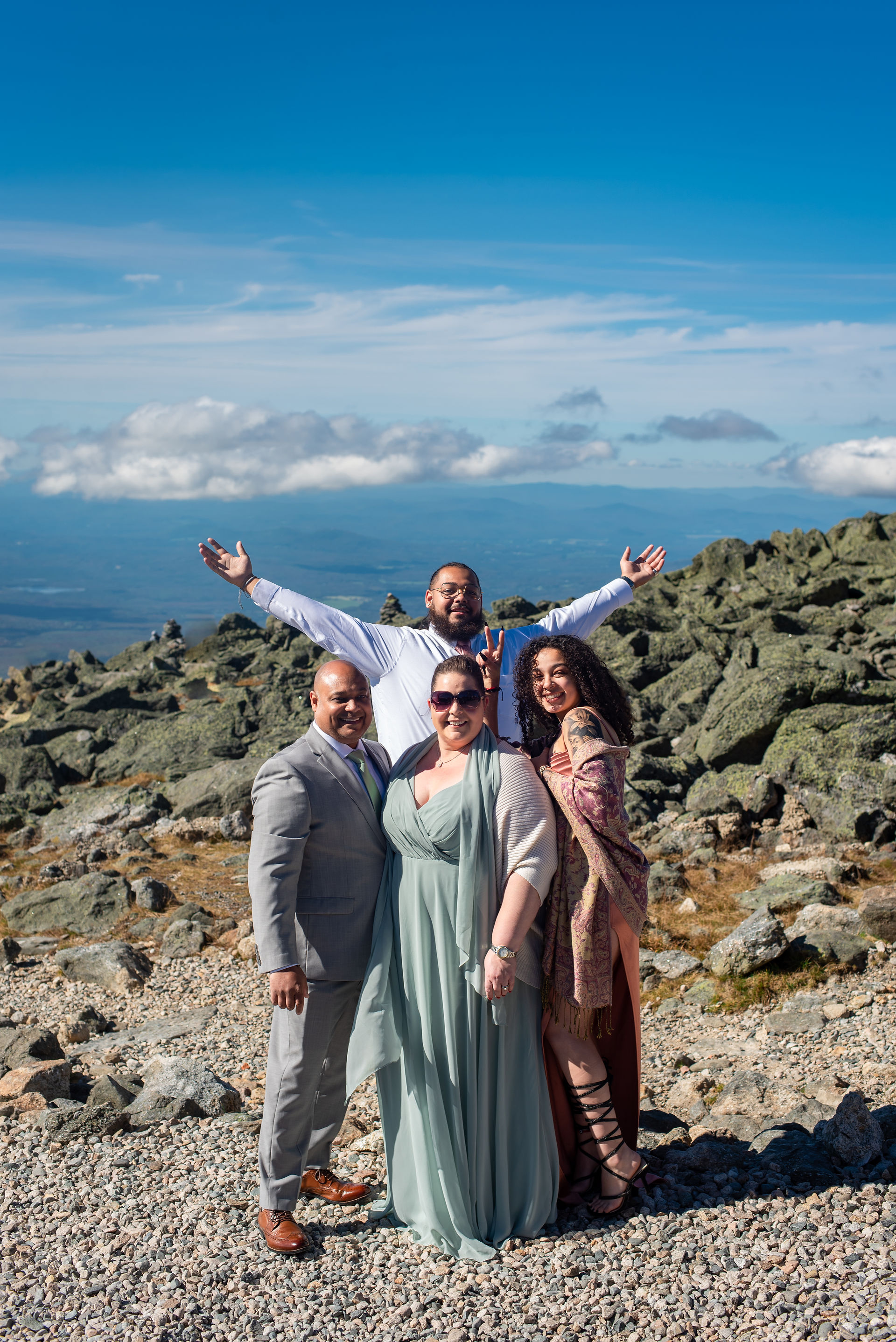 Intimate Wedding on Top of Mount Washington, NH