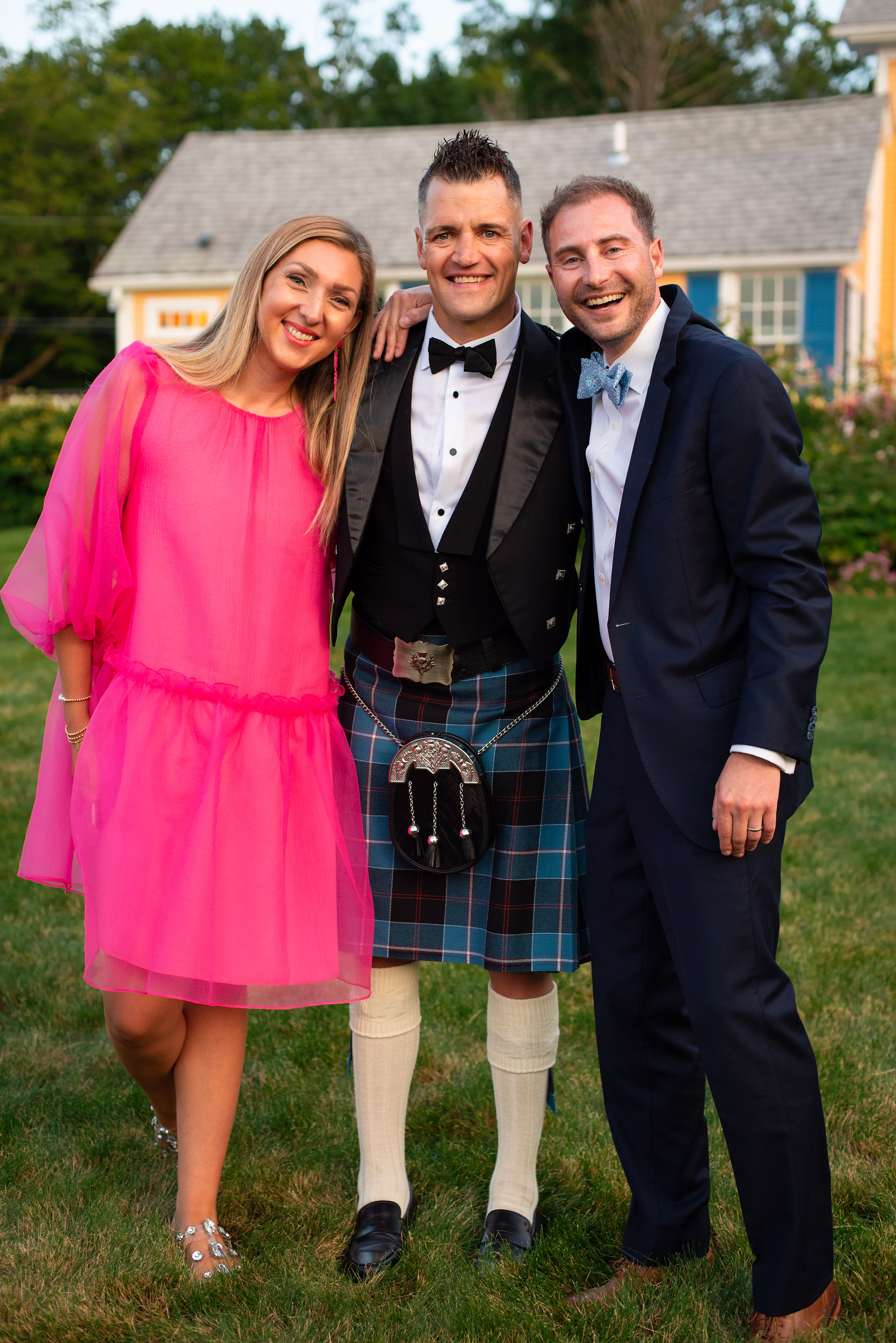 Elegant Backyard Wedding Packed with Personality in Kensington, New Hampshire