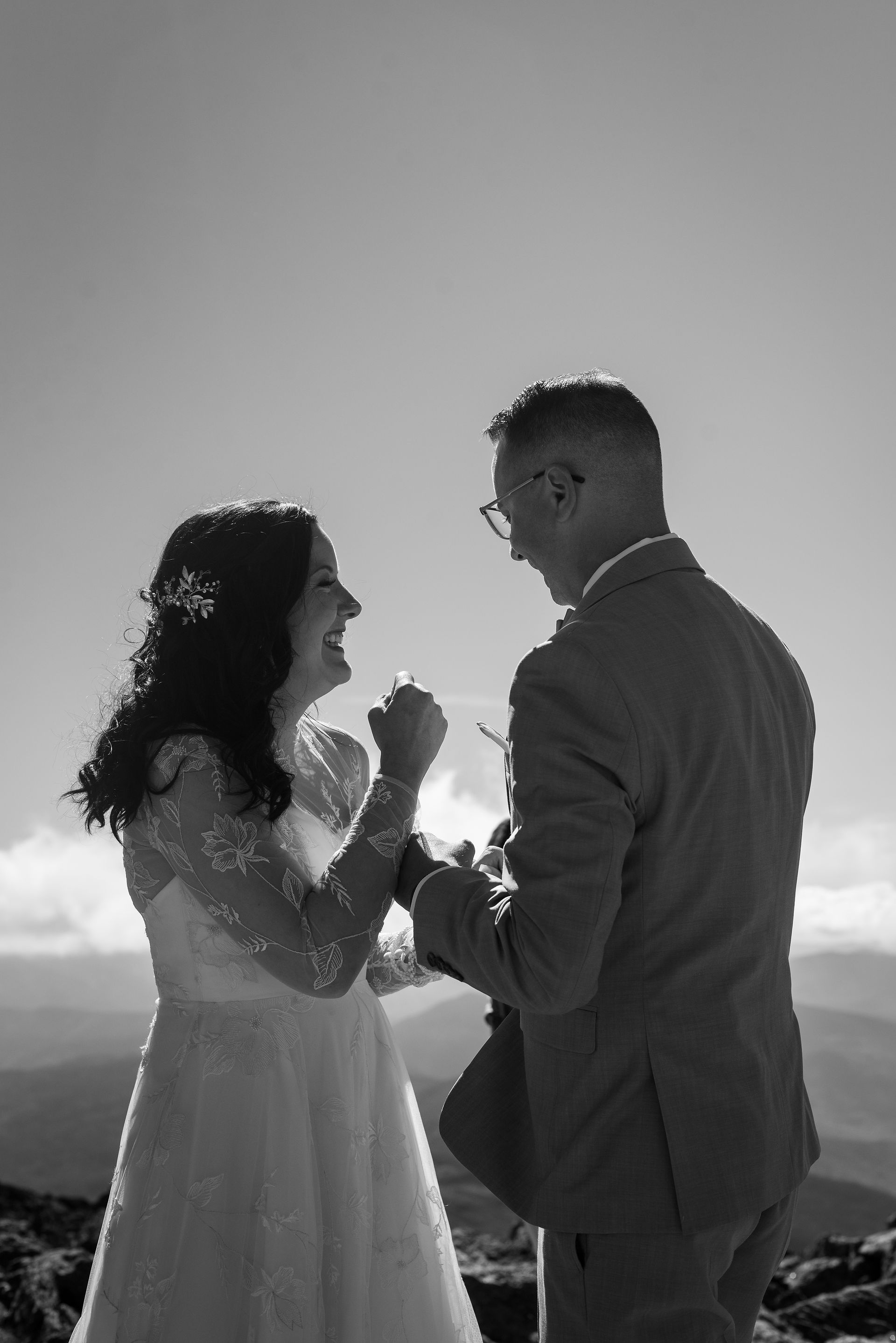 Intimate Wedding on Top of Mount Washington, NH
