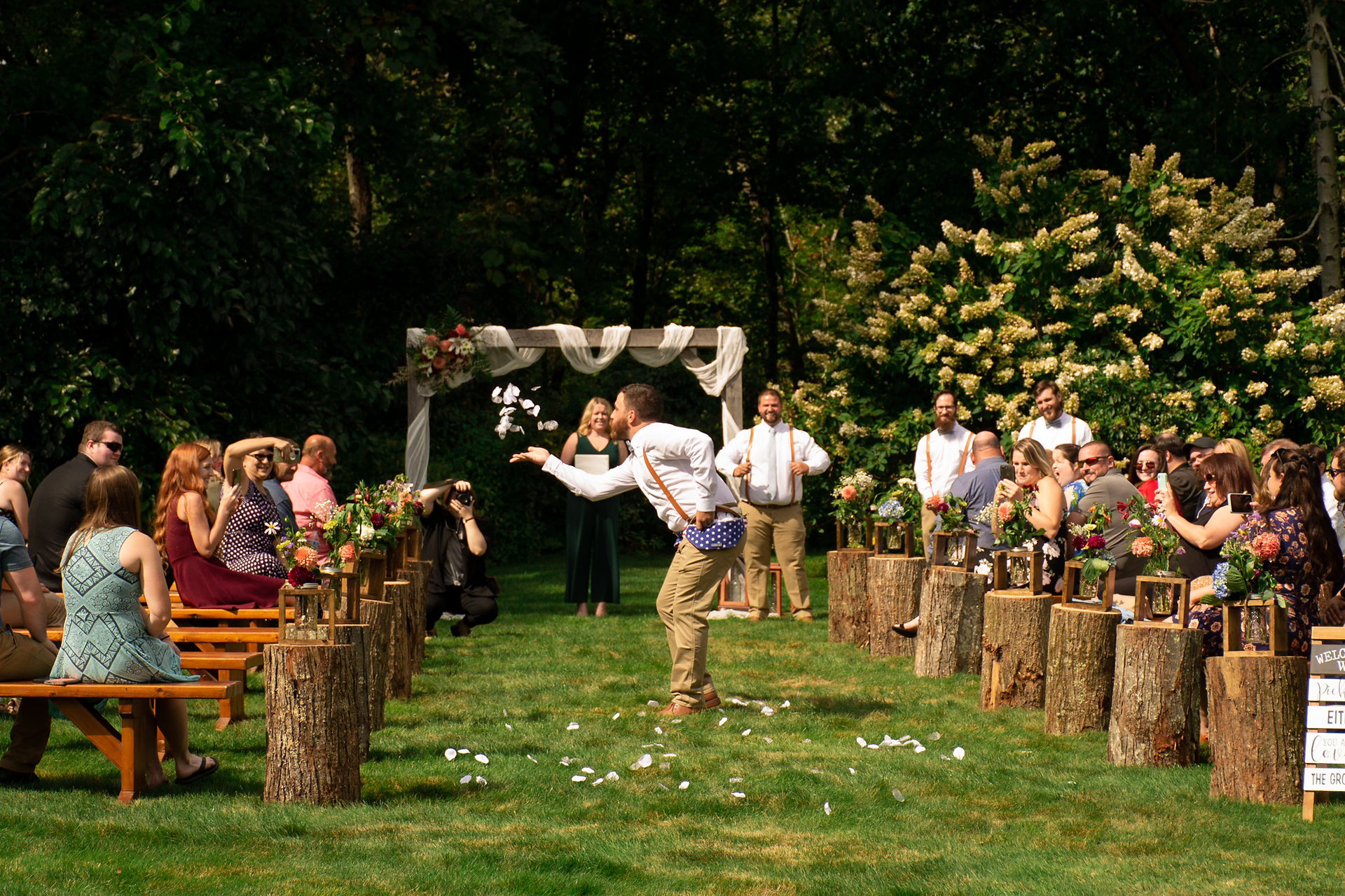 Romantic Intimate Wedding in Connecticut