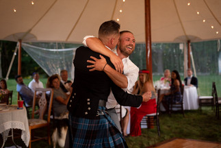 Elegant Backyard Wedding Packed with Personality in Kensington, New Hampshire