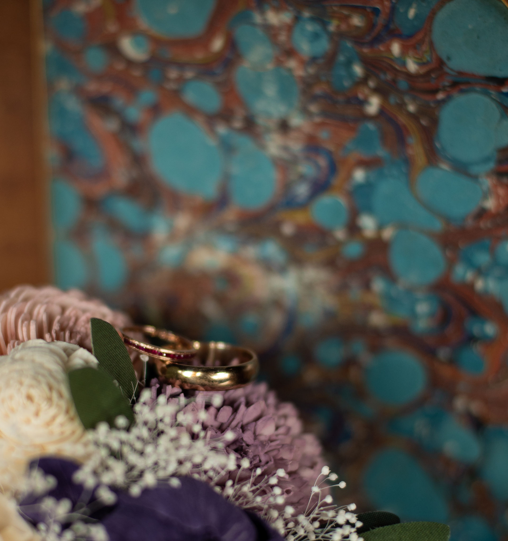 vintage, moody elopement