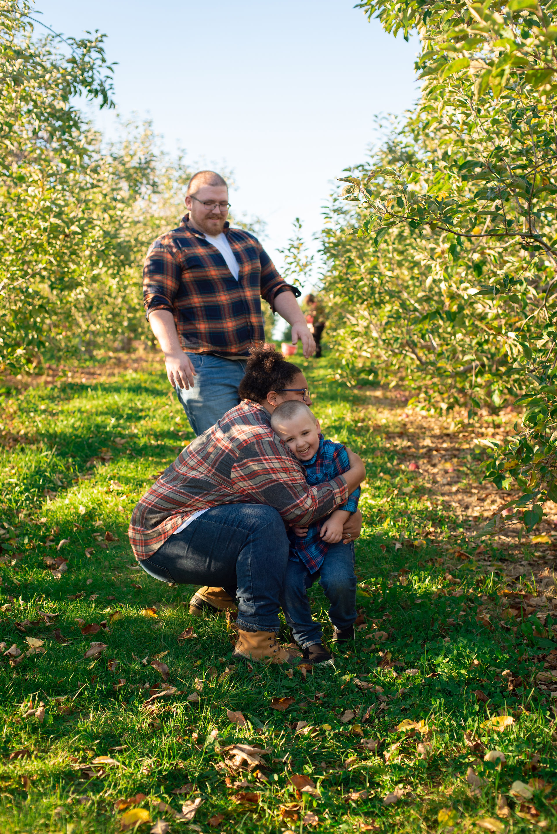 Apple Picking Engagement Session