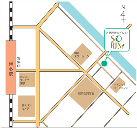 株式会社総林博多支店アクセスマップ