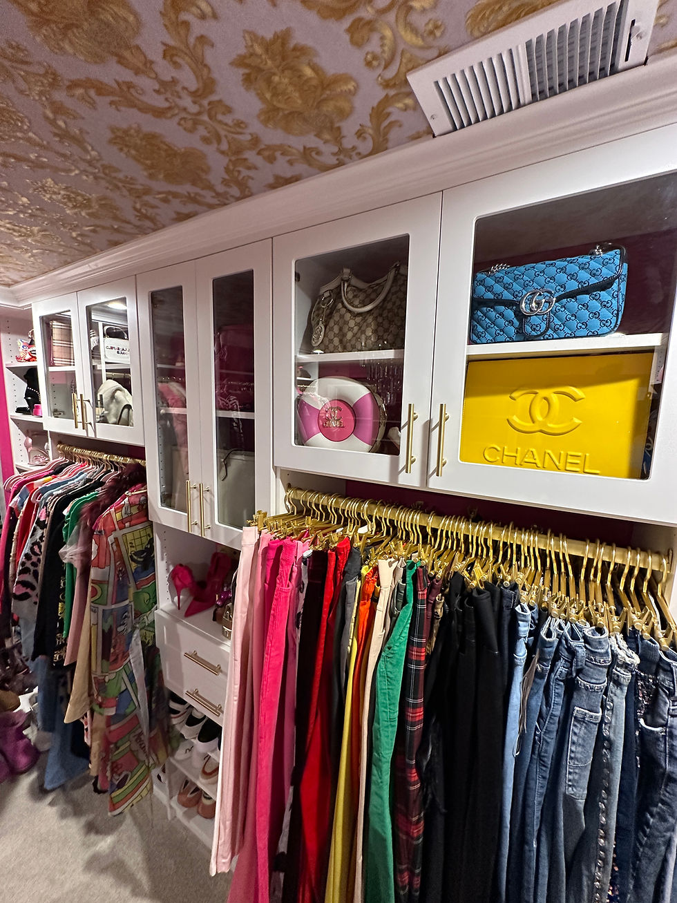 Dressing Room Organization