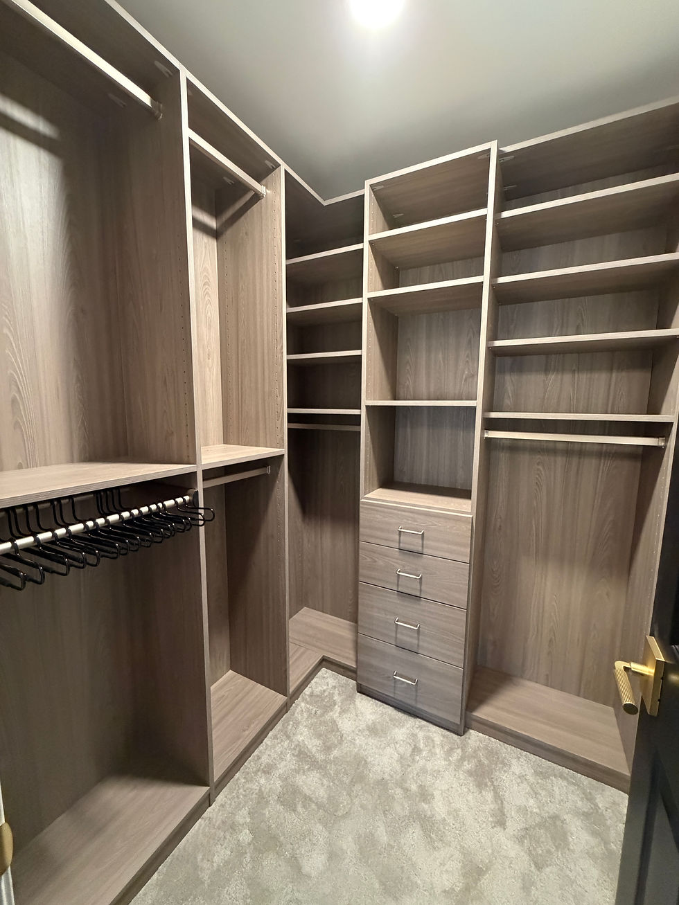 Small Walk-In Closet