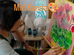 油絵指導スタート