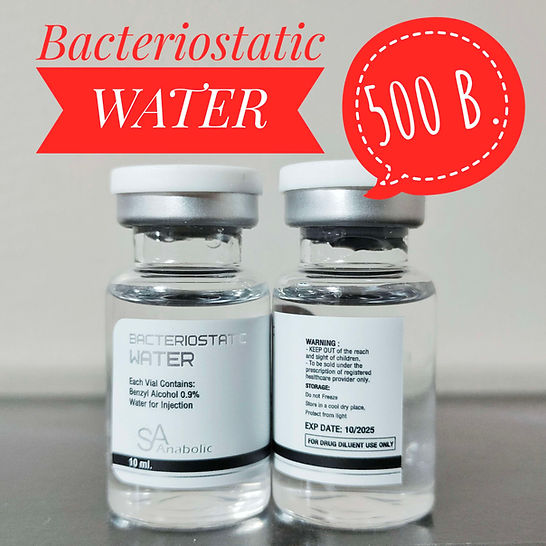 SAanabolic Bacteriostatic WATER 10ml. | MUSCLEMASSTHAILAND