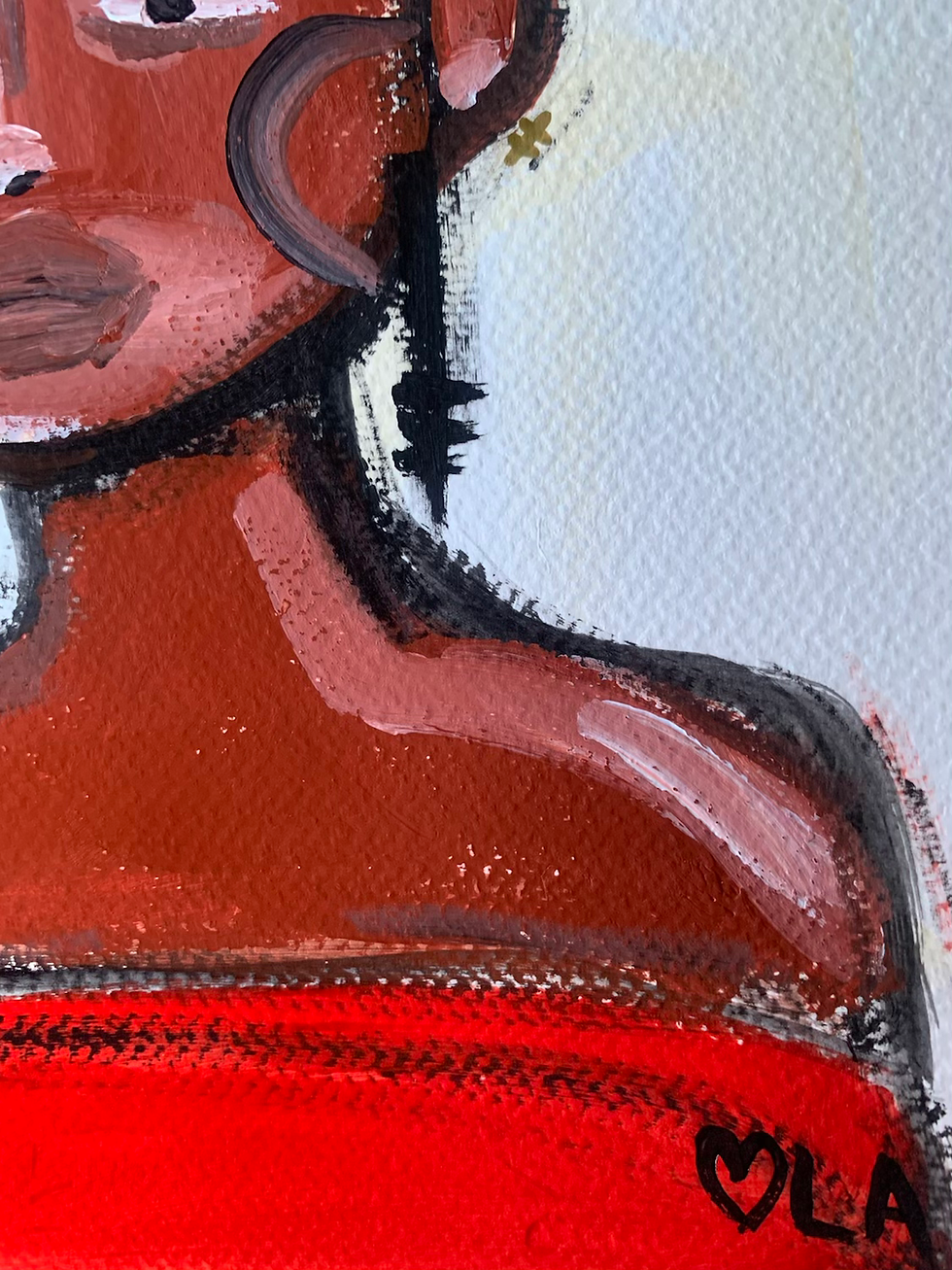 Thumbnail: The Girl and the Impala (Print)