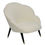 Thumbnail: Scalloped Edge Lounge Chair in Designer Boucle Circa20c Modern  lead