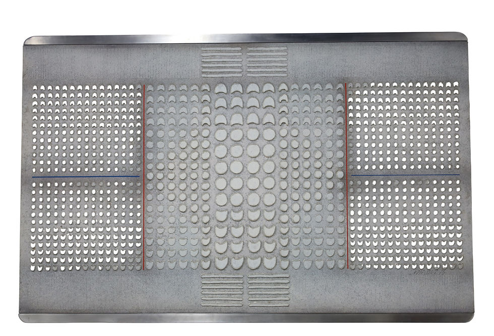 Paul Maxwell painting circa20c mcm neutral