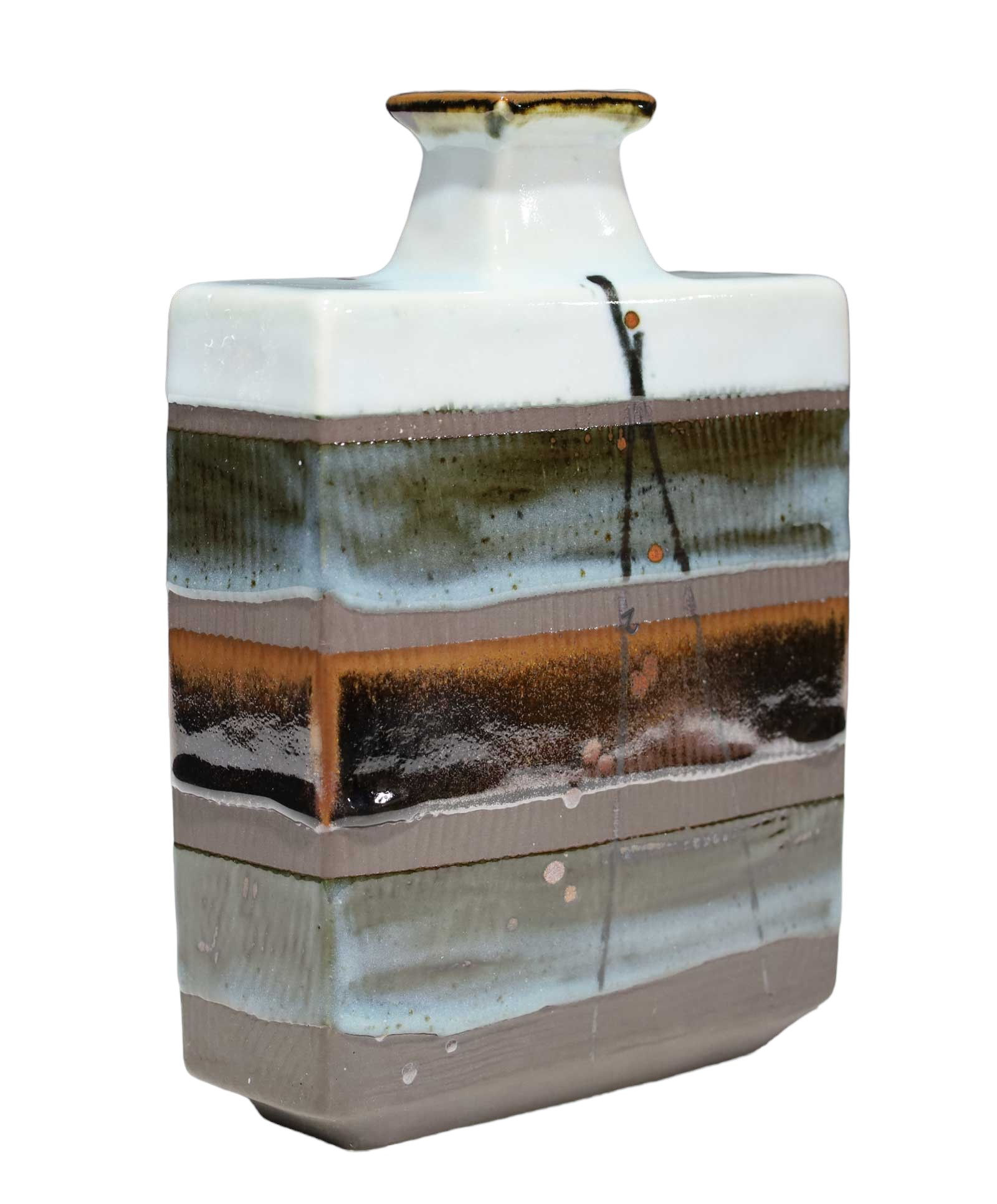 Ceramic Vase by Albert Green circa20c dallas showroom lead