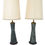 Thumbnail: Marble Table Lamps in Teal circa20c modern lead