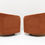 Thumbnail: Milo Baughman Tilt Swivels in Alpaca Velvet circa20c mid century modern back angle view