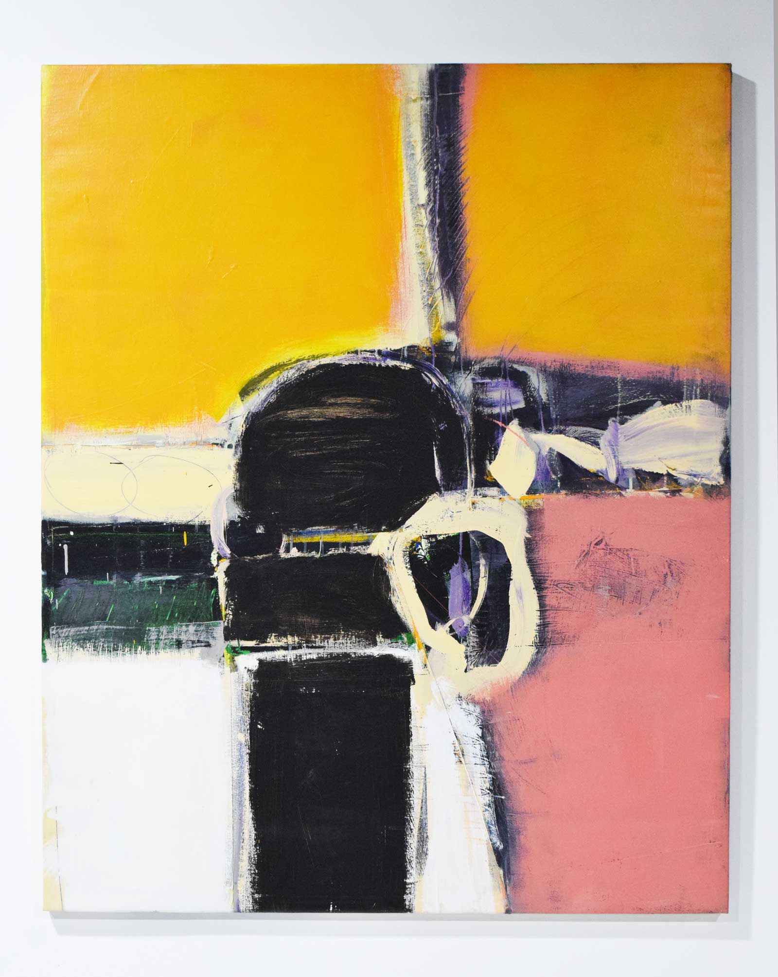 Large Abstract by Ben Marcune 1935 - 2018