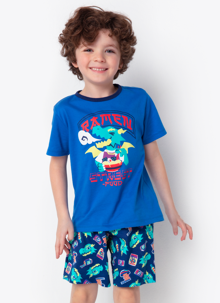 Thumbnail: Short Doll Street Dragon - Navy Blue (Kids)