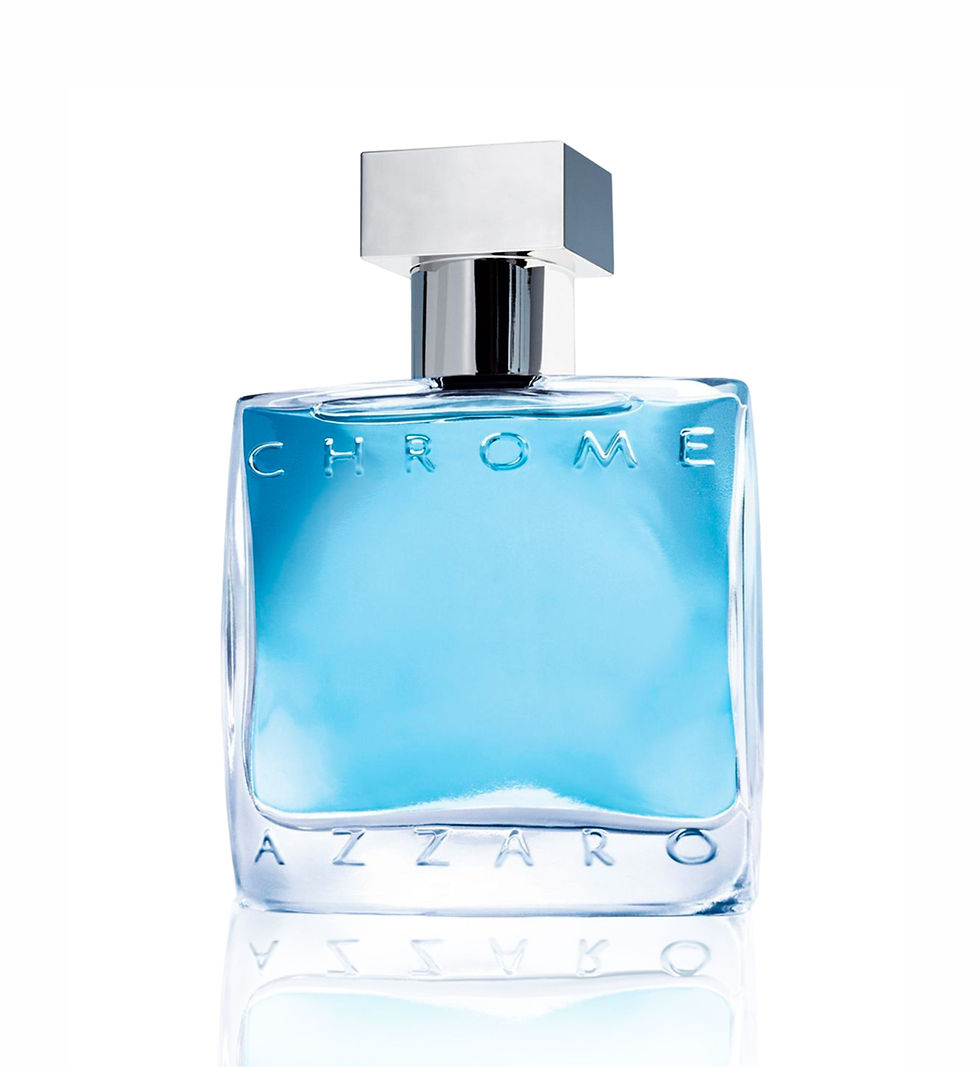 Frasco do Perfume Masculino importado Azzaro Chrome Eau de Toilette 100ml