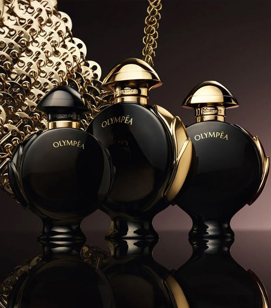 Miniatura: Frascos dos Perfumes Feminino Olympéa Parfum Paco Rabanne 30ml, 50ml e 80ml