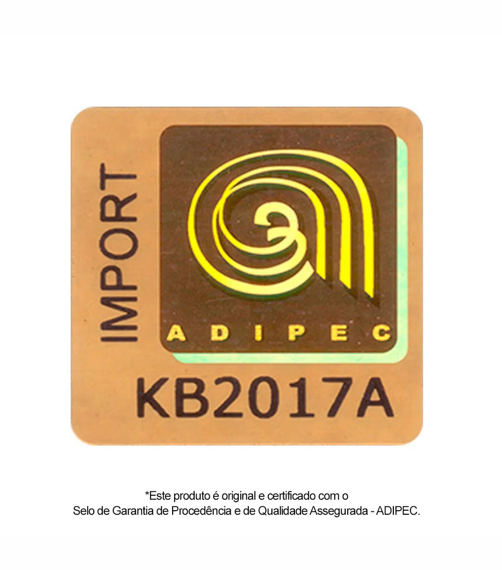 Miniatura: Selo Adipec de importação garantia de originalidade do produto distribuido por dayclo