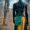 Thumbnail: Wanderer Crossbody - Aqua & Tan