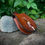 Thumbnail: Small Lyre Pouch - Rustic Brown