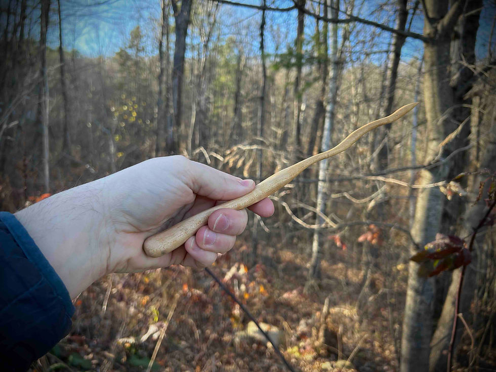 Thumbnail: Uncommon Magic Wand - Curly Maple