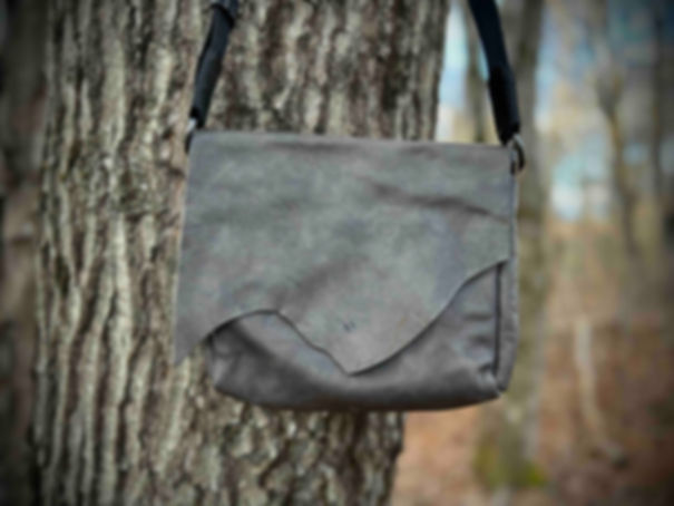 Forester Crossbody - Gray & Black