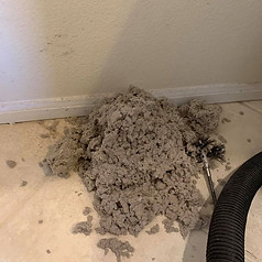clothes dryer vent cleaning results