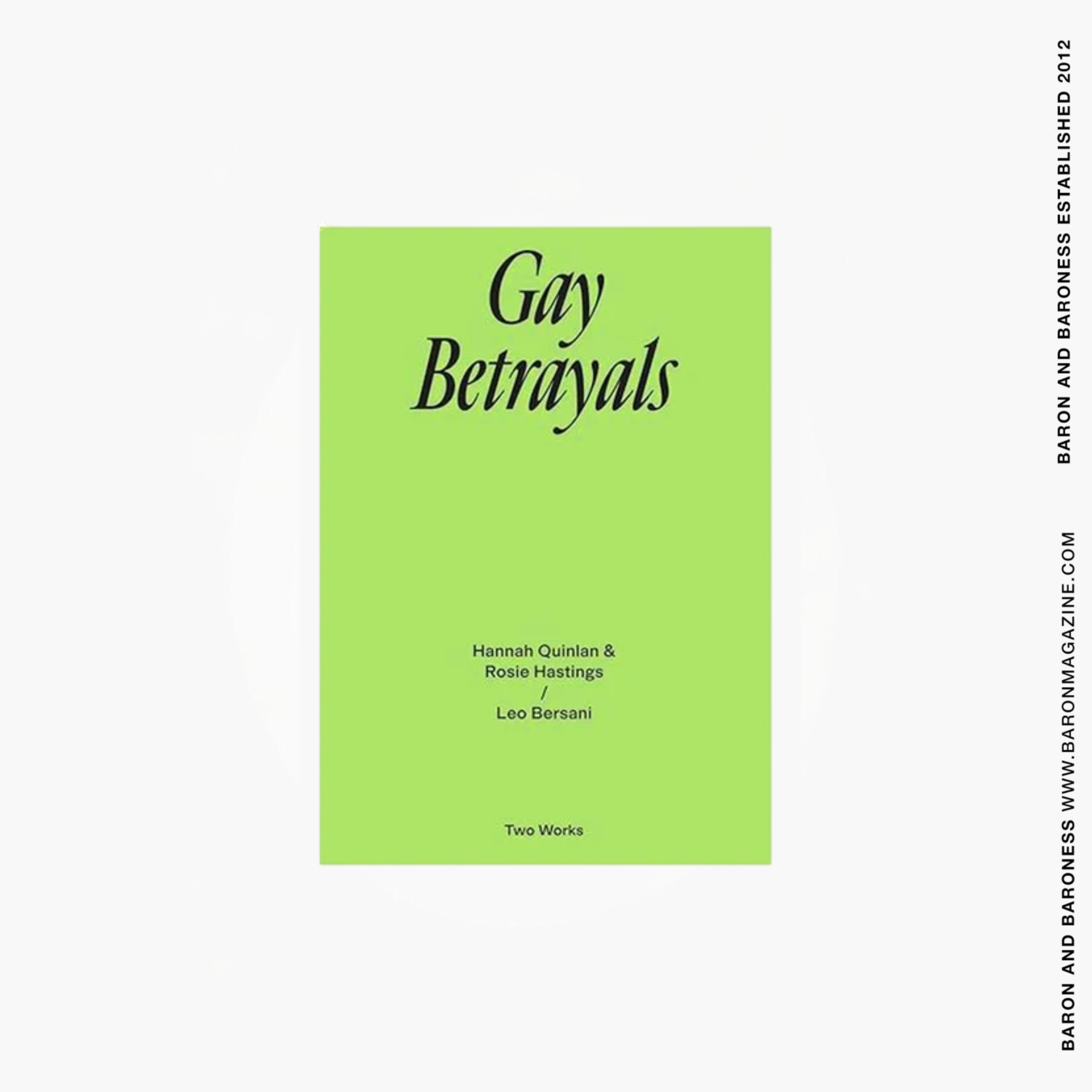 Gay Betrayals