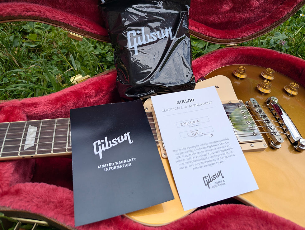 Miniature : Gibson Les Paul Standard 50s Gold Top 2024 — état comme neuf