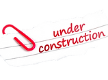 Under construction word on grey backgrou