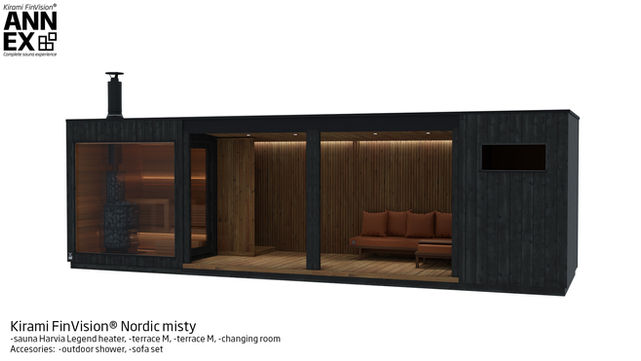 finndream FinVision Nordic misty Sauna Annex 04