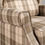 Thumbnail: Tartan Checked High Back Manual Recliner
