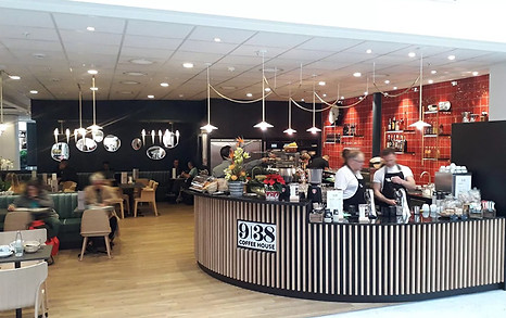 Case Studies - Project management / Client’s representative "RELOOKING Balexert” picture of a cafeteria inside Balexert Mall
