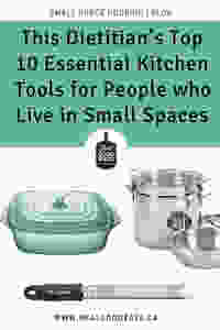 top 10 essential kitchen tools for people who live in small spaces