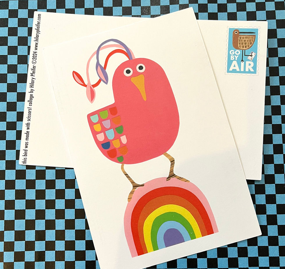 Thumbnail: Rainbow Birds - 2024 Bird Postcard Set