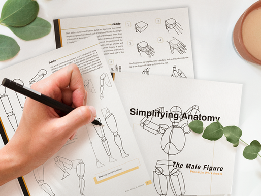 Another Free "Simplifying Anatomy" Printable is Here! 😄