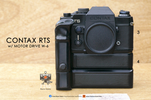 CONTAX RTSⅡ ＋モータードライブW-6 CONTAX RTSⅡ ＋モータードライブW-6