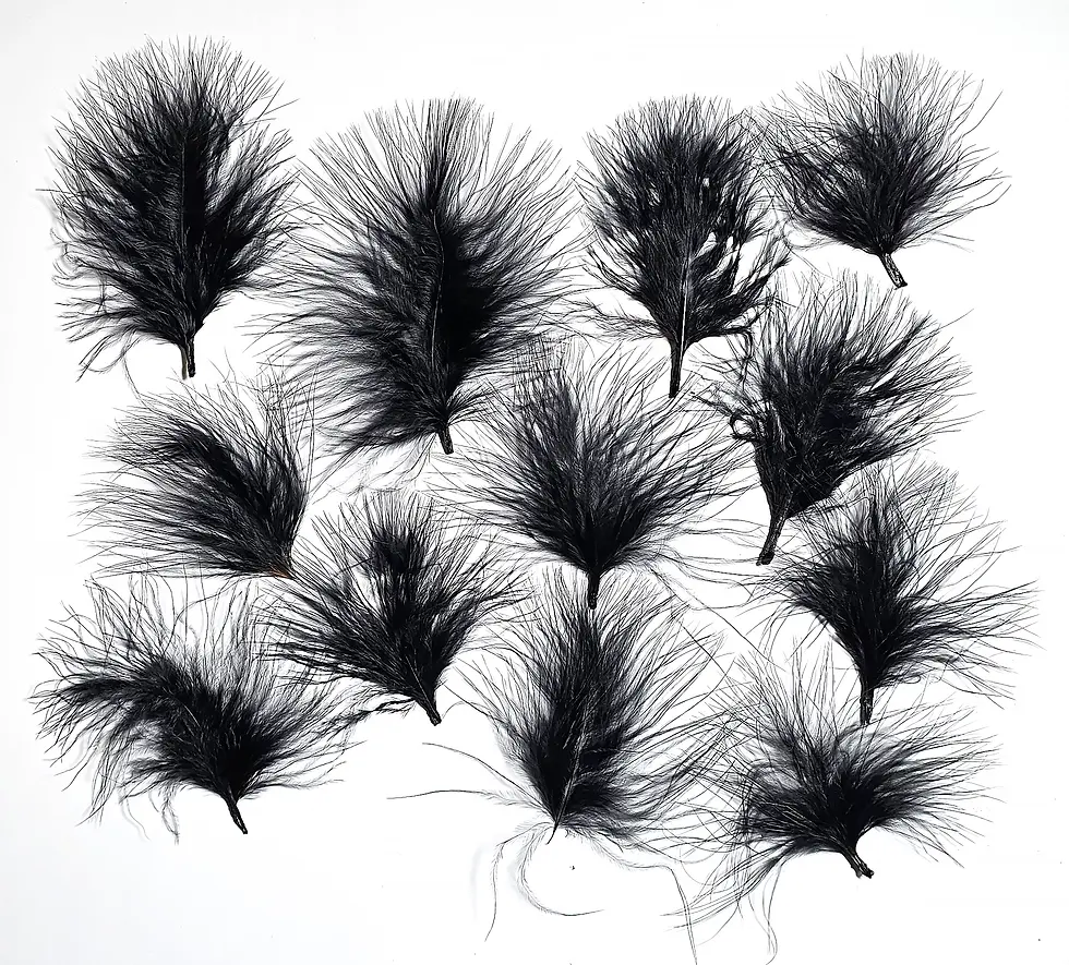 Thumbnail: TCFC Marabou Select Loose Turkey Marabou Feathers