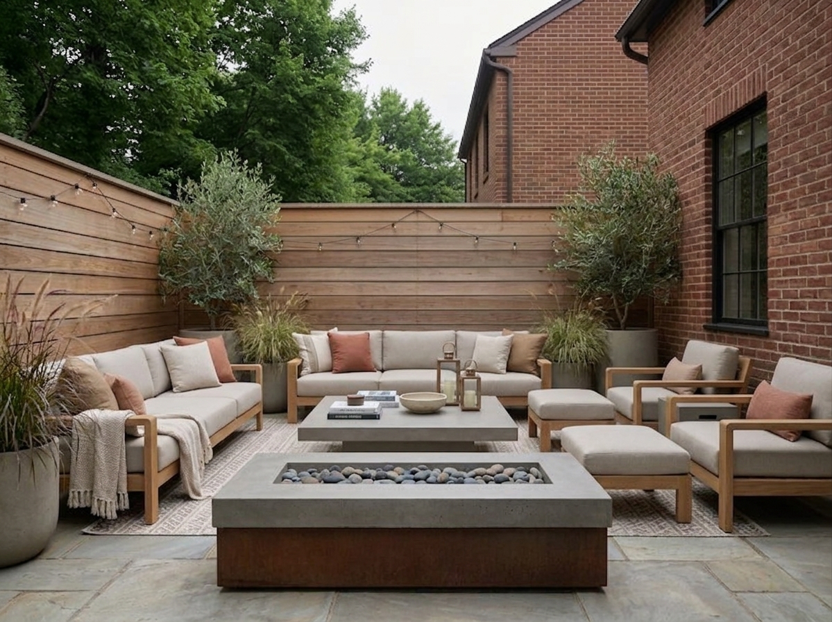 Before outdoor redesign