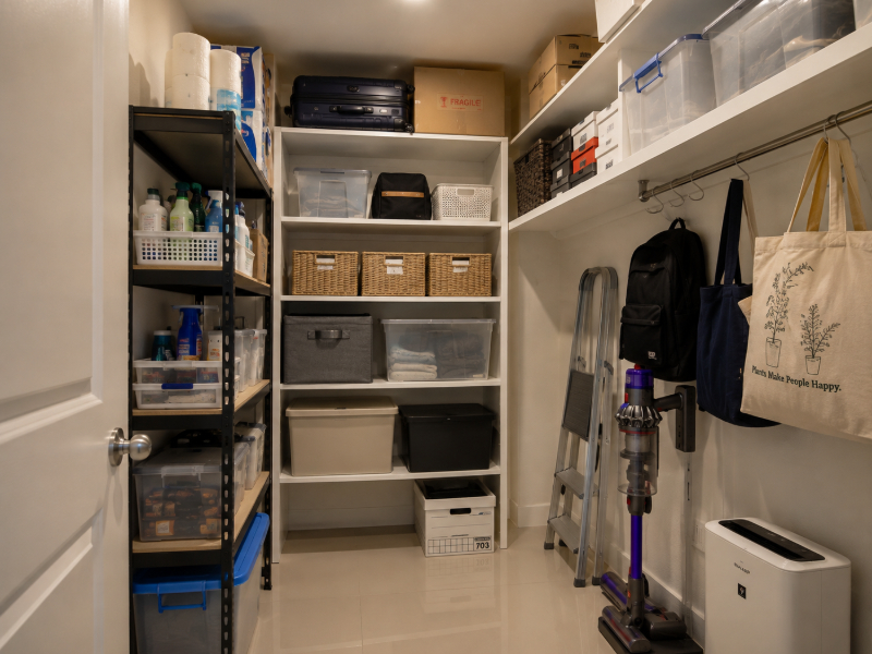 After decluttering