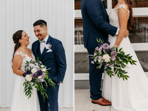 Industrial North Carolina Wedding | Antonio + Caitlin Sneaks