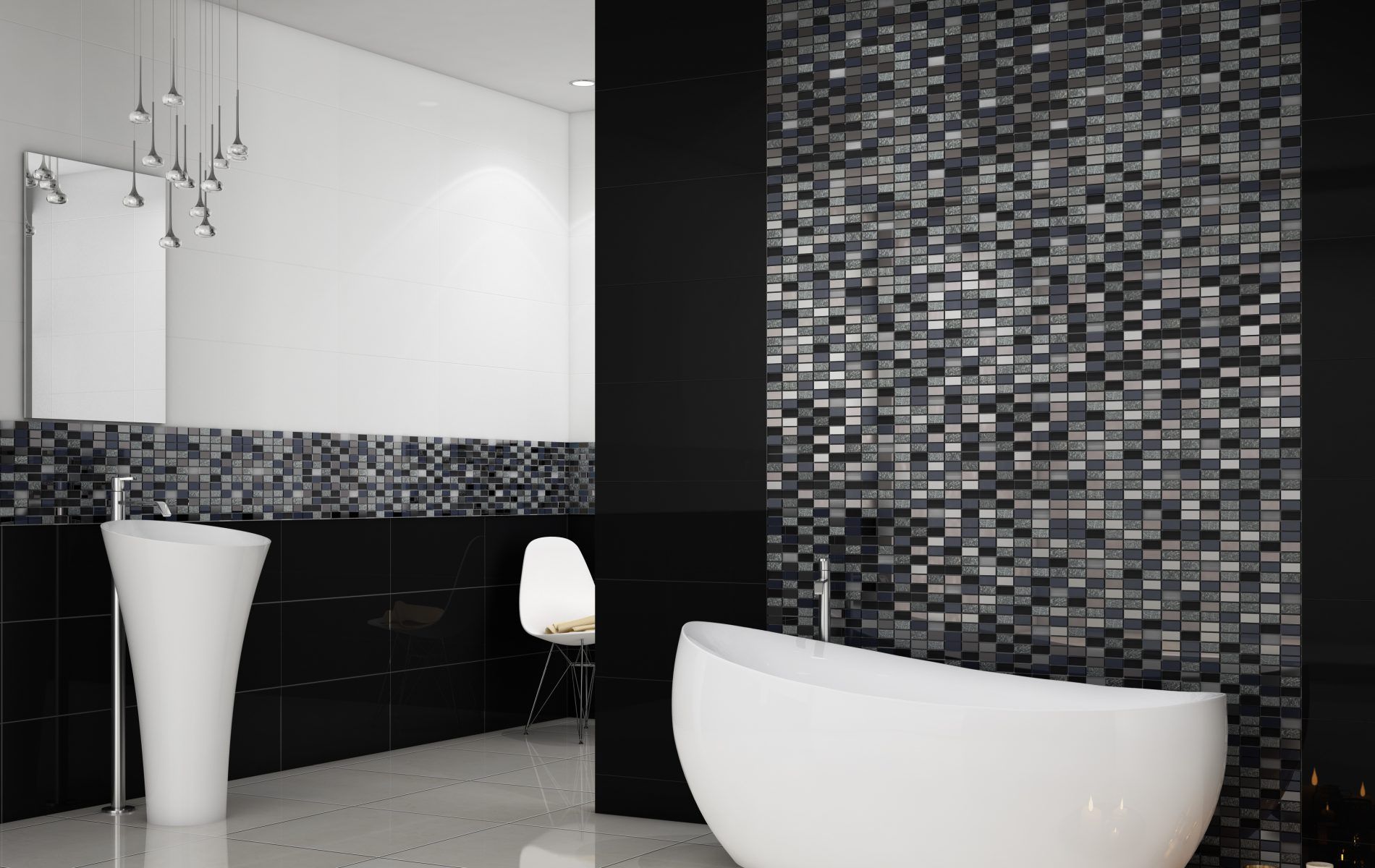 Плитка Для Ванной Темная Купить