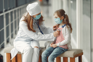 doctor and young patient