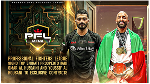 PFL Inks Exclusive Deals with Premier Emirati Prospects Hadi Omar Al Hussaini and Youssef Al Housani for PFL MENA