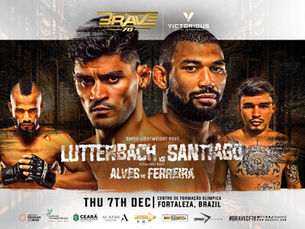 Explosive Showdown at BRAVE CF 78: Lutterbach vs. Santiago Headlines in Fortaleza