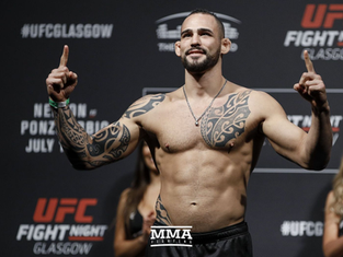 Santiago Ponzinibbio's Ultimate Comeback: "The Dagger 2.0" Takes on Muslim Salikhov in UFC Denver, This Saturday